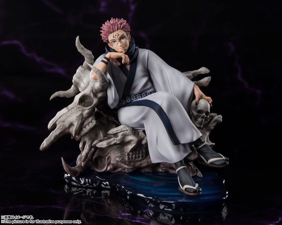 Jujutsu Kaisen Sukuna Powerful Cursed Spirit Swap Out Arms and Head to Change Expression Figuarts Zero Anime Static Figure Tamashii Nations Bandai Spirits BAS62104