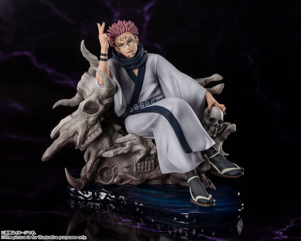 Jujutsu Kaisen Sukuna Powerful Cursed Spirit Swap Out Arms and Head to Change Expression Figuarts Zero Anime Static Figure Tamashii Nations Bandai Spirits BAS62104