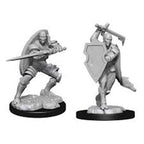 Dungeons and Dragons Wizkids Warforged Fighter Nolzur's Marvelous Unpainted s Warforged Fighter Male Miniature D&D WZK90147