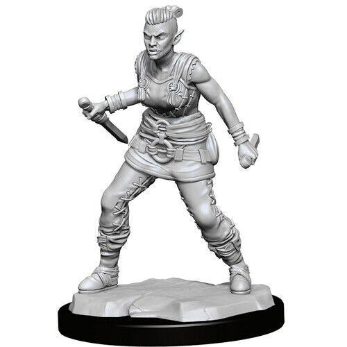 Wizkids Dungeons And Dragons Orc Barbarian Nolzur's Marvelous Unpainted S Orc Barbarian Female Miniature D&D WZK90145