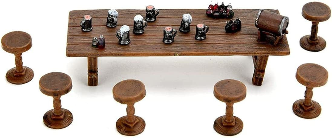 Wizkids Dungeons And Dragons Icons Of The Realms The Yawning Portal Inn Beds & Bottles Miniatures D&D WZK96044