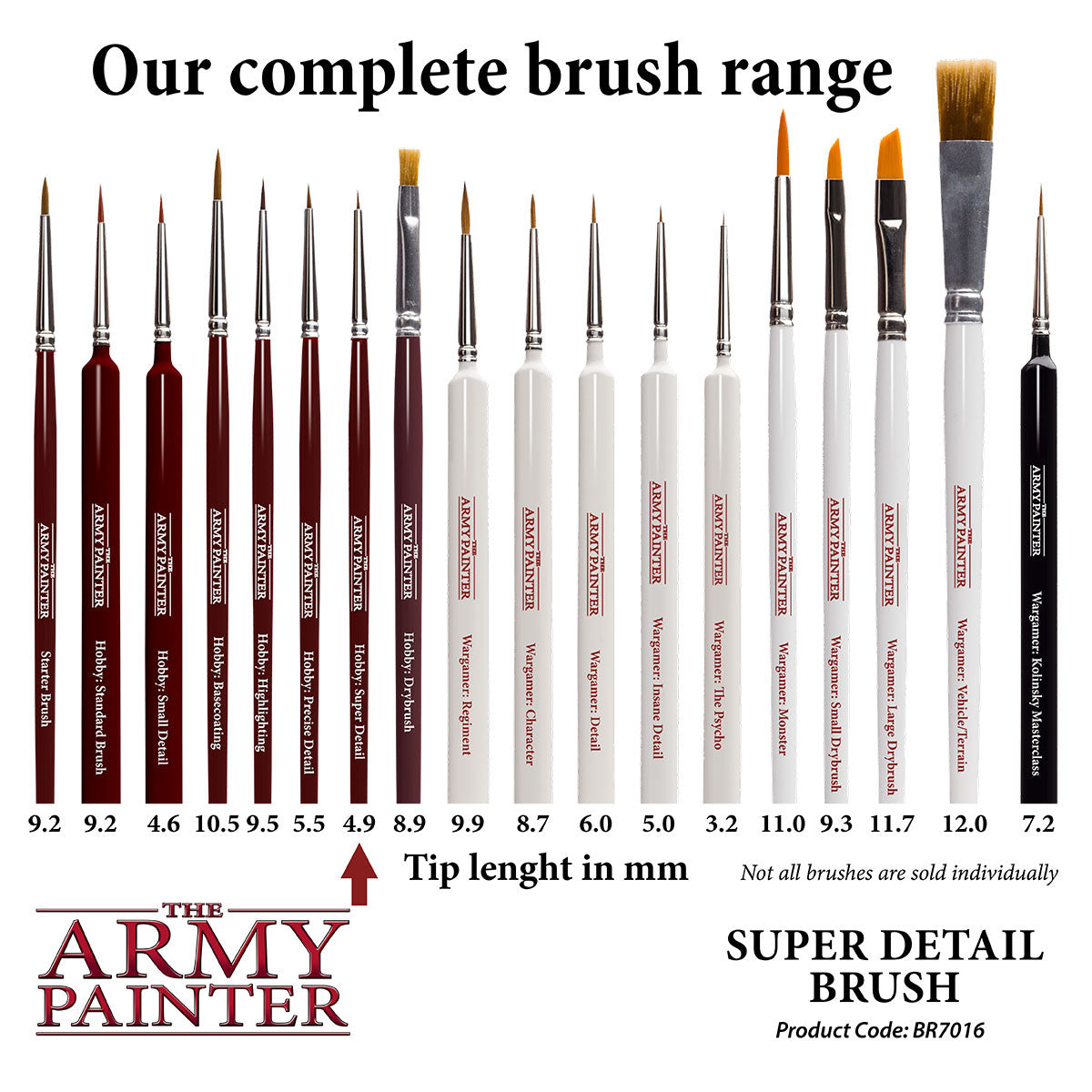 The Army Painter Hobby Brush Super Detail BR7016