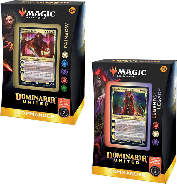Magic The Gathering Dominaria United Commander Decks 4 Decks - 2 of Each Deck WOC-C97140000