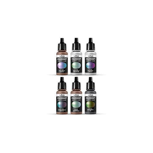 Vallejo The Shifters Galaxy Dust Color Pack of 8 Non Toxic 17ml VAL-77092