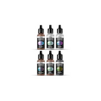 Vallejo The Shifters Galaxy Dust Color Pack of 8 Non Toxic 17ml VAL-77092