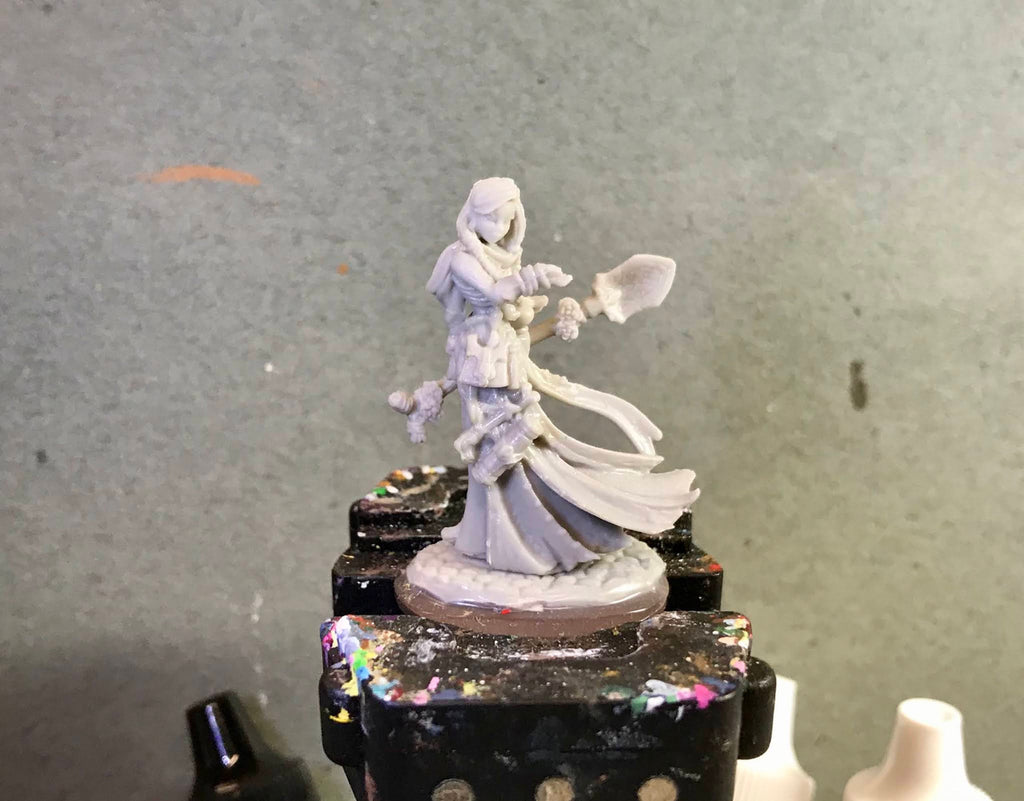 Reaper Dungeons And Dragons Monster Reaper s D'Vandra Lukesia Bones Black Plastic Unpainted Figure Miniature D&D 44015