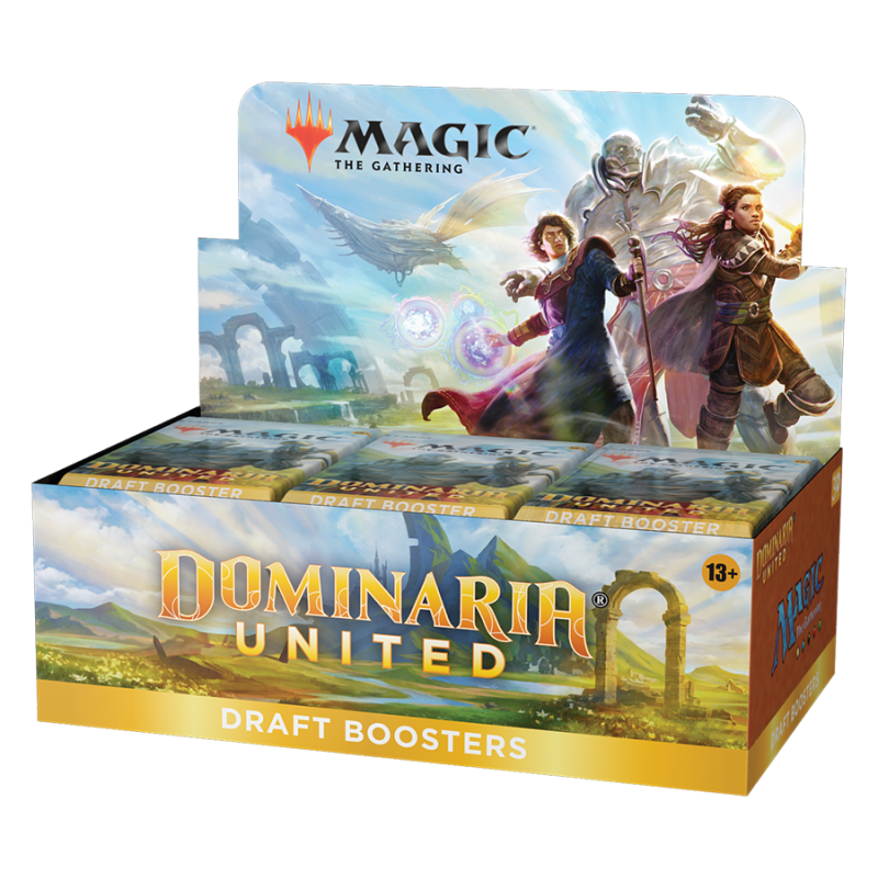 MTG Magic The Gathering Dominaria United Draft Booster Box 36 Packs And Box Topper Card 541 MTG Magic Cards WOC-C97110000