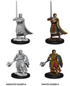 Dungeons and Dragons WizKids Nolzurs Marvelous Male Human Cleric W8 Unpainted Miniatures D&D WZK73672