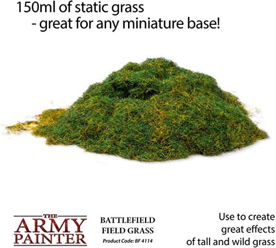 The Army Painter Battlefield Grass Field Grass Basing 150 ml BF4114