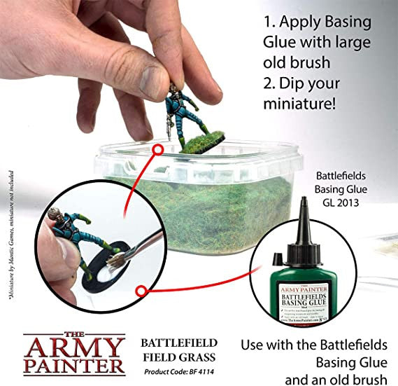 The Army Painter Battlefield Grass Field Grass Basing 150 ml BF4114