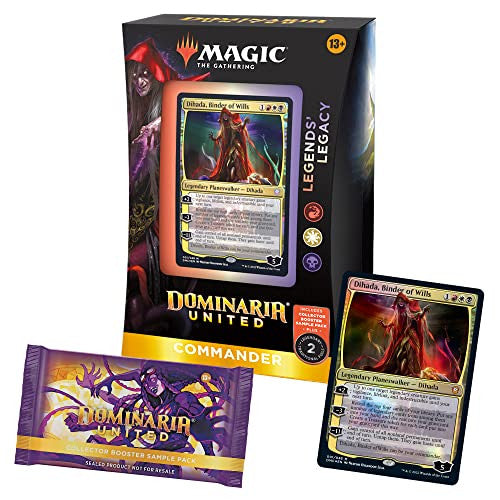 MTG Magic The Gathering CCG Dominaria United Commander Deck Carton Legends Legacy Single Pack WOC-C97140000-LegendsLegacy