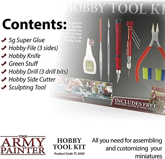 The Army Painter Hobby Tool Kit Set of 7 TL5050