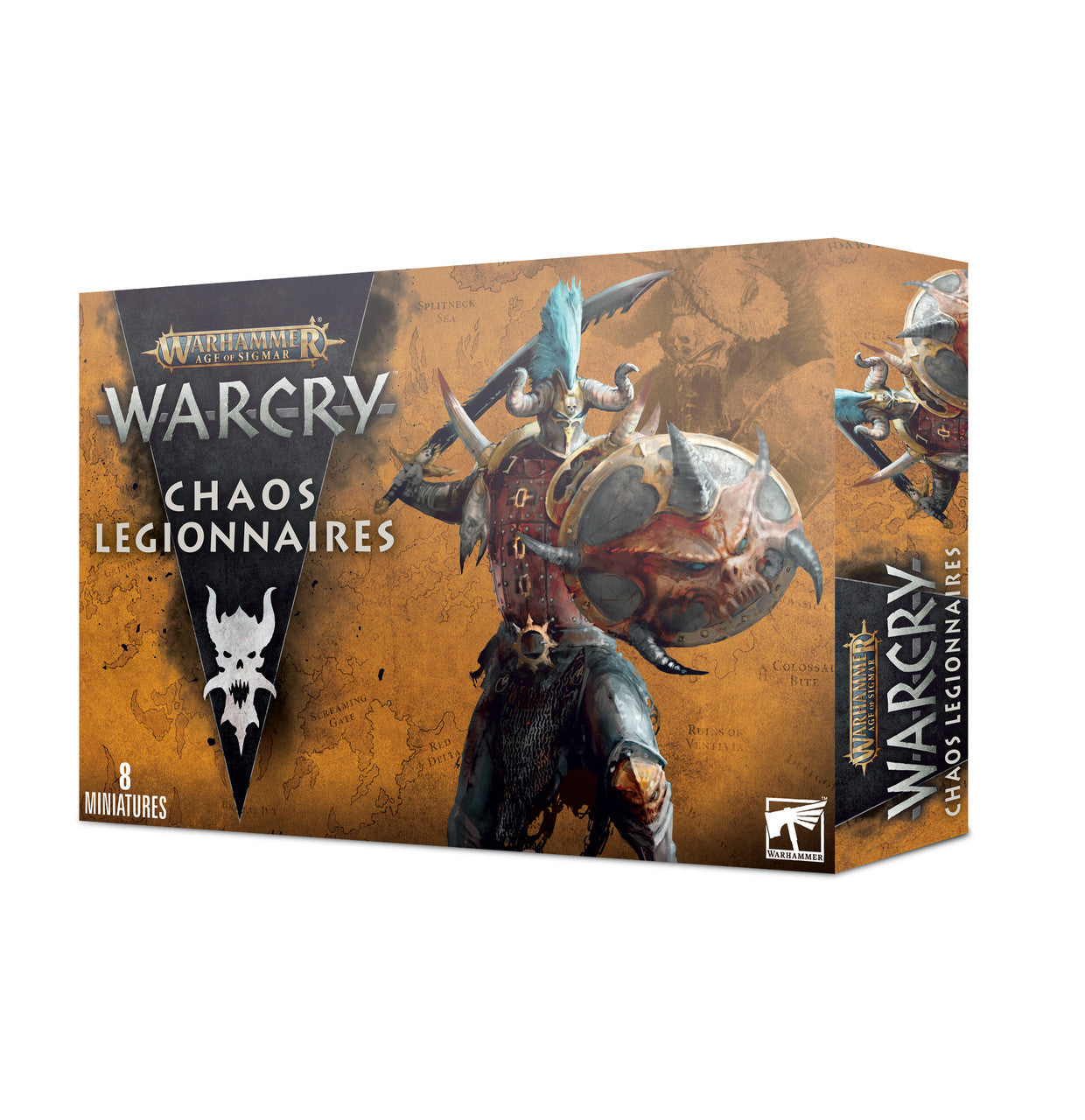 Games Workshop Warhammer Age Of Sigmar Warcry Chaos Legionaires 111-87