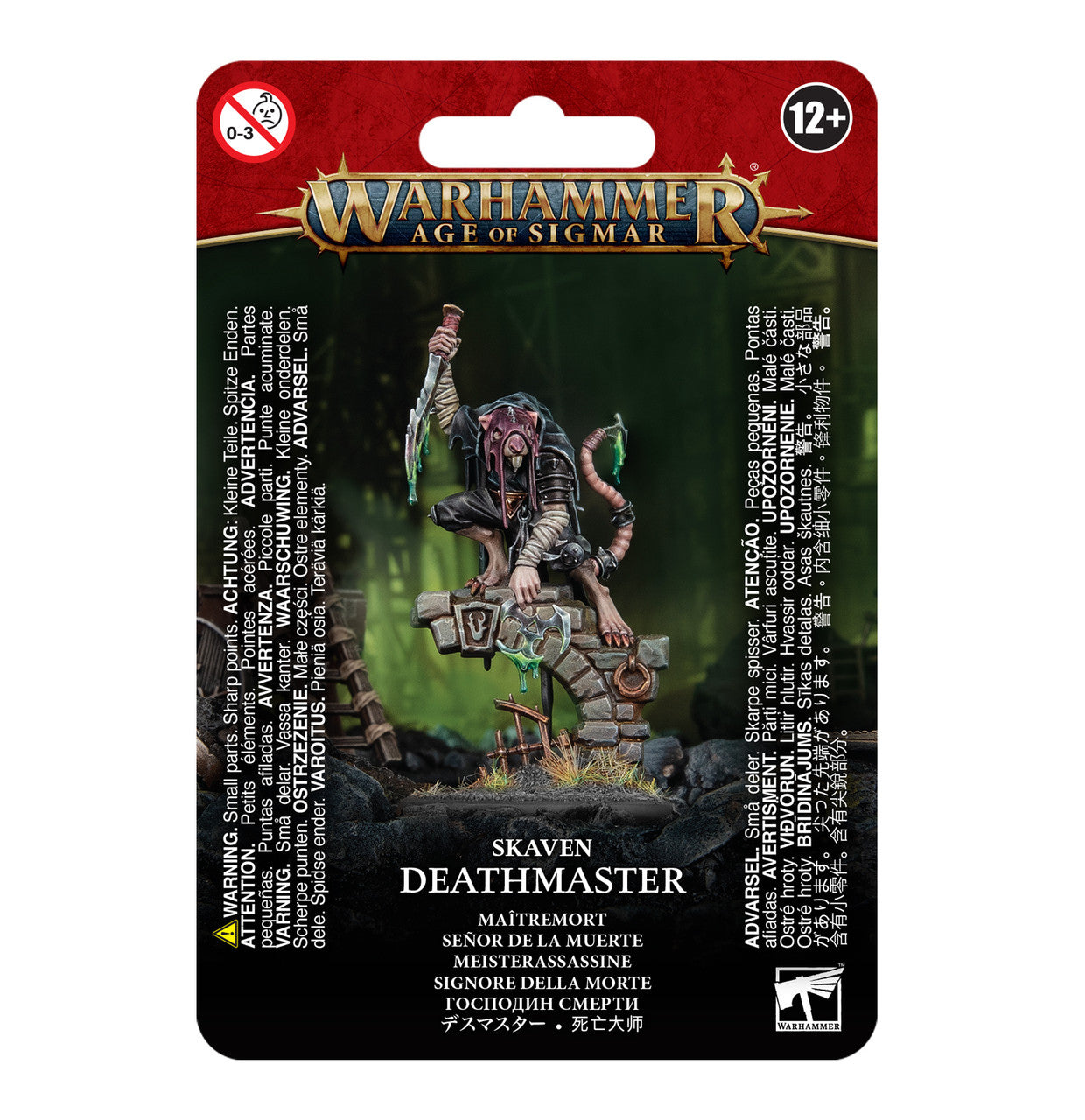 Games Workshop Warhammer Age Of Sigmar Skaven Deathmaster 90-29