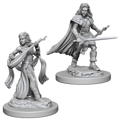 Wizkids Dungeons And Dragons PF Mini Human Female Bard Miniatures D&D WZK72610