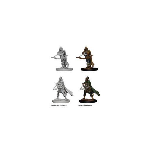 Dungeons and Dragons Wizkids Nolzurs Marvelous Unpainted s Wave 1 Tabaxi Human Female Ranger Miniature D&D WZK72636