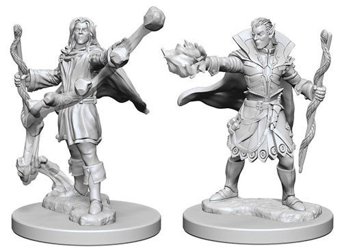 Paizo Dungeons and Dragons Elf Sorcerer Pathfinder Deep Cuts Unpainted s Elf Male Sorcerer Miniature D&D WZK-72605