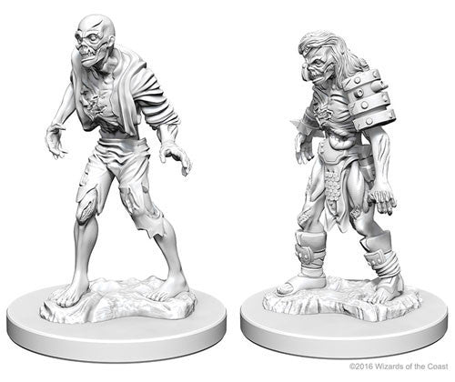 Wizkids Dungeons And Dragons Monster Wizkids Nolzur's Marvelous Unpainted Minis Zombies Miniature D&D WZK72567