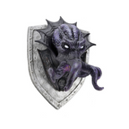 Dungeons and Dragons Mind Flayer Trophy Plaque D&D WZK72926