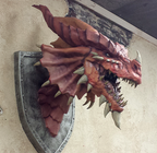 Wizkids Dungeons And Dragons Red Dragon Trophy Plaque D&D WZK72788