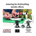 The Army Painter Warpaint Metallic Greedy Gold Non Toxic Acrylic Paints 18ml WP1132