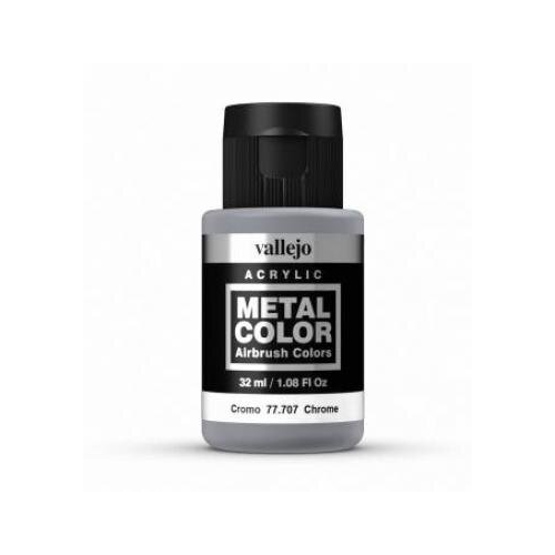 Vallejo Chrome Metal Color Acrylilc 32ml VAL-77707