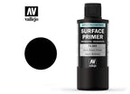 Vallejo Surface Primer Gloss Black 200ml VAL-74660
