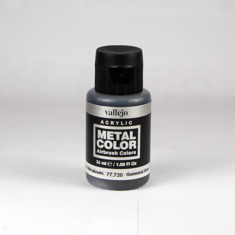 Vallejo Gunmetal Grey Metal Color Arcylic 32ml VAL-77720