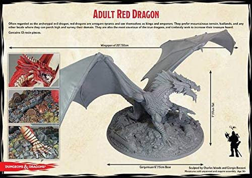 Wizkids Dungeons And Dragons Elf Classic Red Ranger Miniature D&D 71010