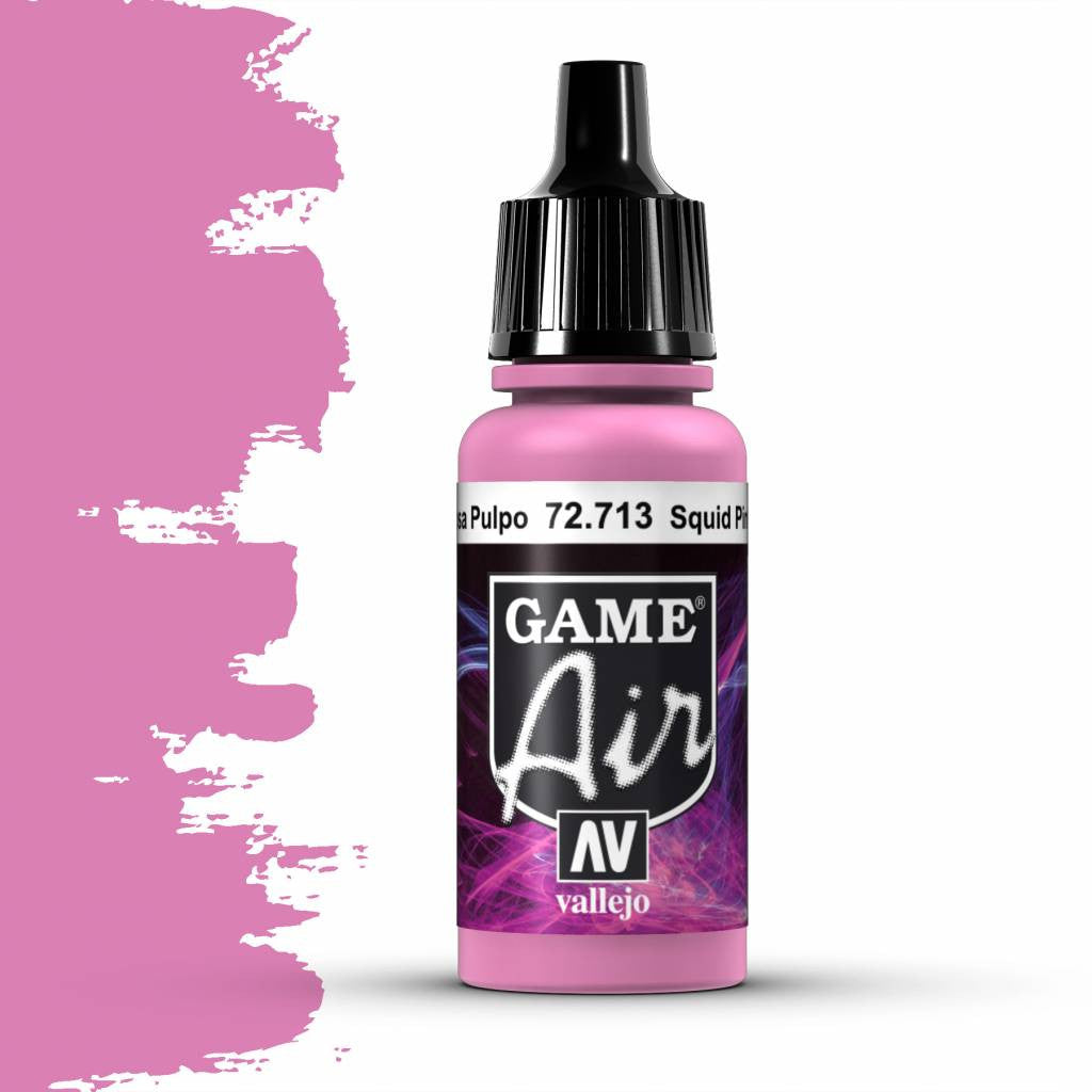 Vallejo Game Air Squid Pink Paint Non Toxic 17ml VAL-72713