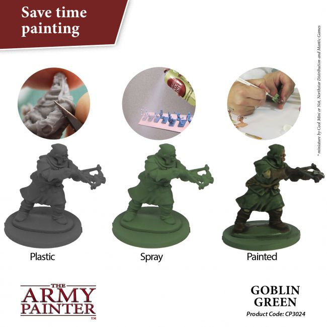 The Army Painter Color Primer Goblin Green Spray 400 ml CP3024