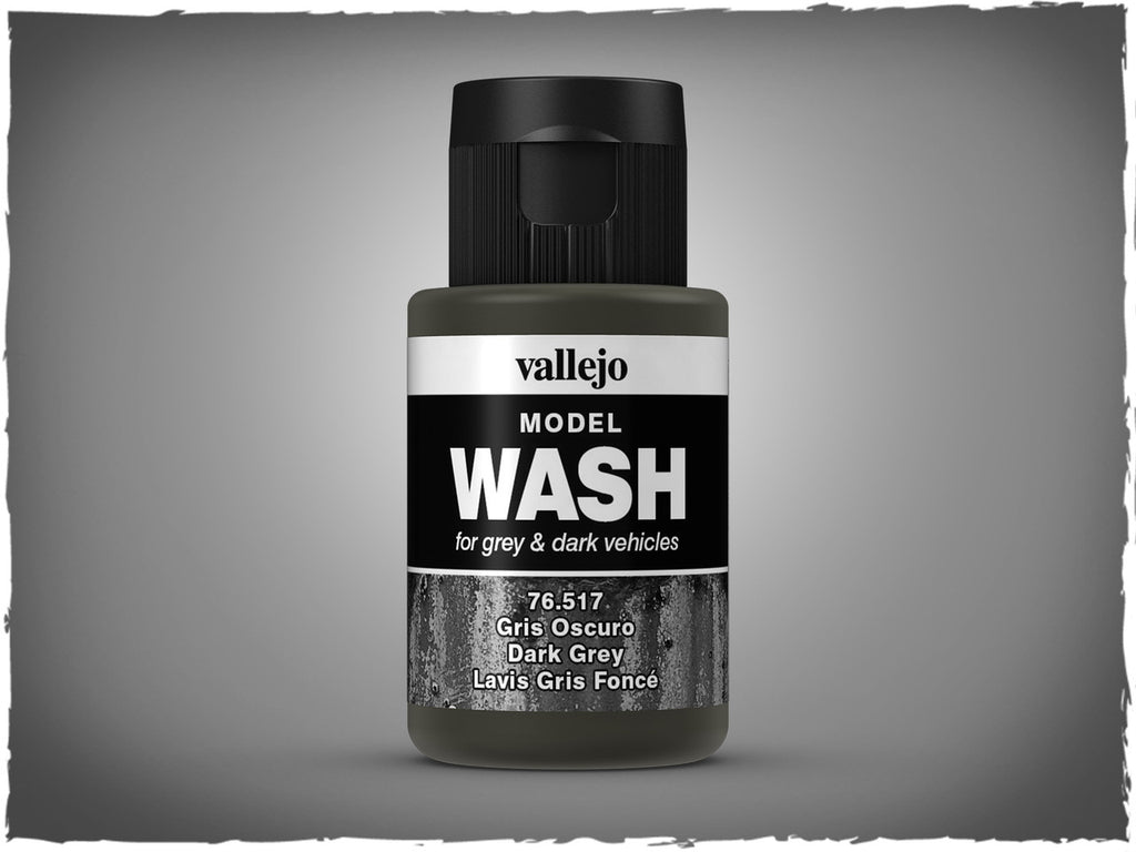 Vallejo Model Dark Grey Wash 35ml VAL-76517