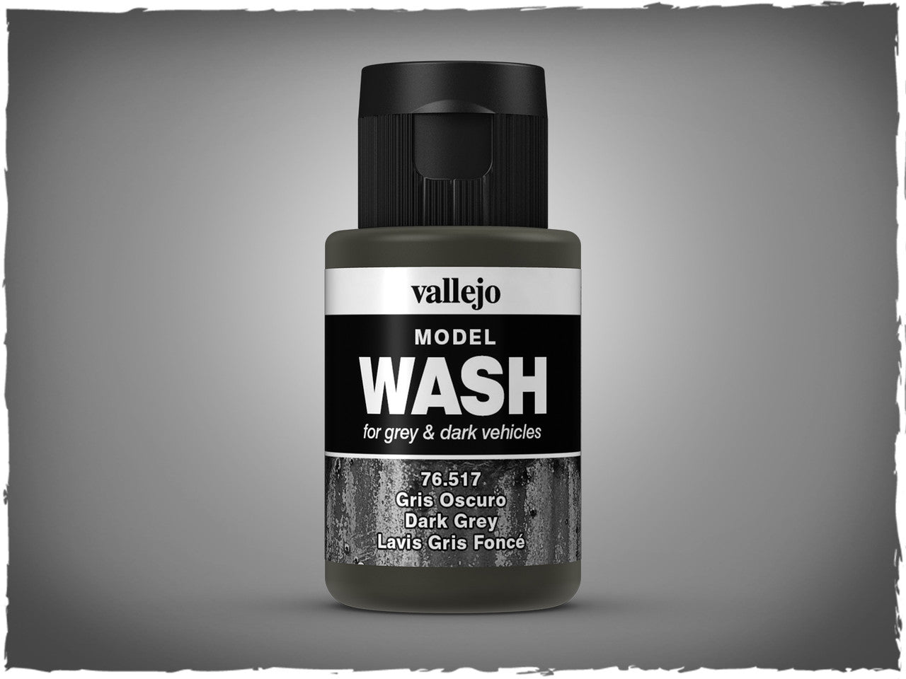 Vallejo Model Dark Grey Wash 35ml VAL-76517