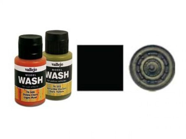 Vallejo Black Wash or Dark Vehicles 35ml VAL-76518