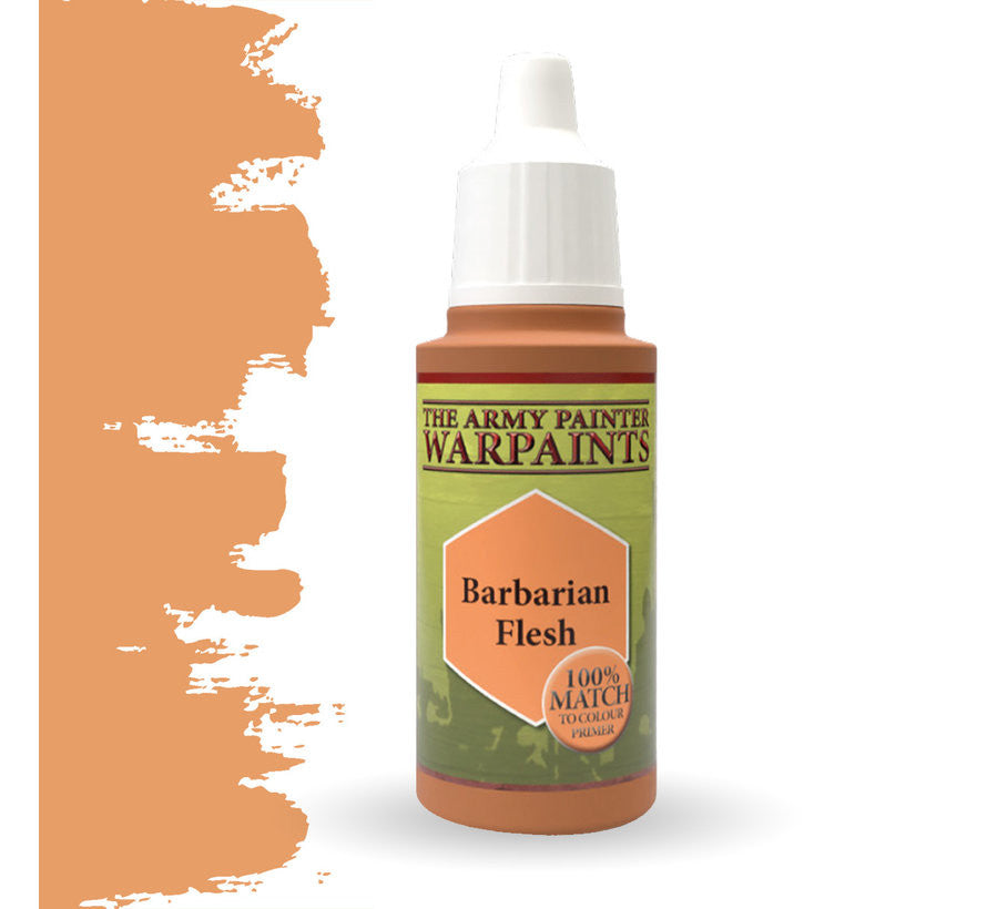 The Army Painter Warpaint Barbarian Flesh Non Toxic Acrylic Paints 18ml WP1126