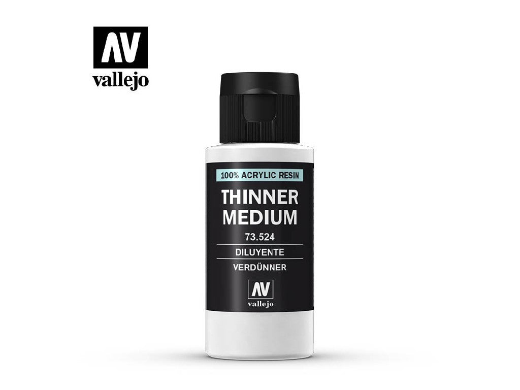 Vallejo Thinner Medium Non Toxic 60ml VAL-73524