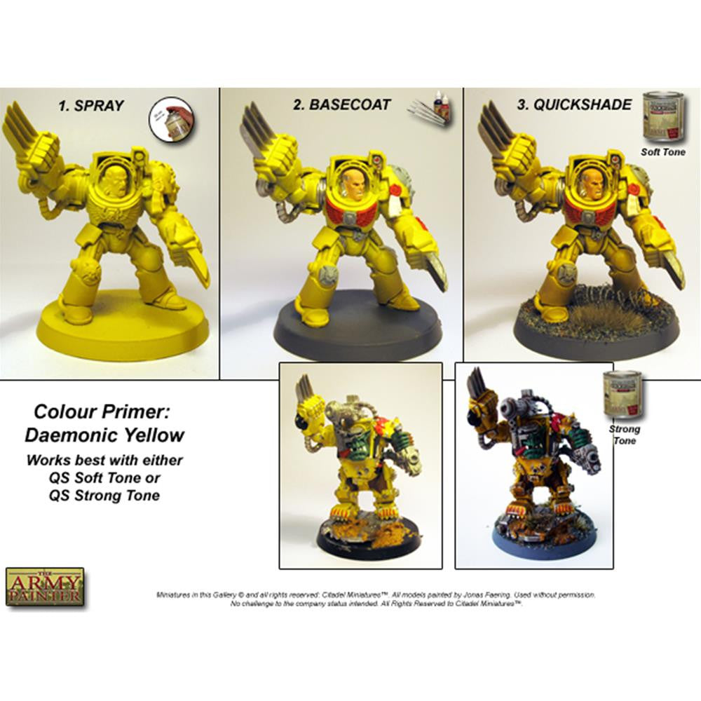 The Army Painter Color Primer Daemonic Yellow Spray 400ml CP3015