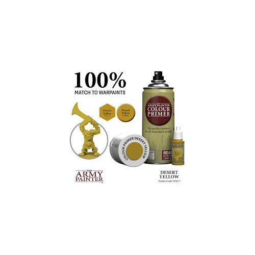 The Army Painter Color Primer Desert Yellow Spray 400 ml CP3011