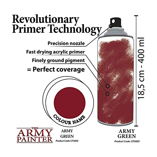 The Army Painter Color Primer Army Green 400ml CP3005
