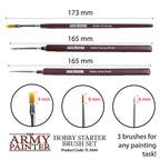 The Army Painter Hobby Starter Brush Set of 3 TL5044