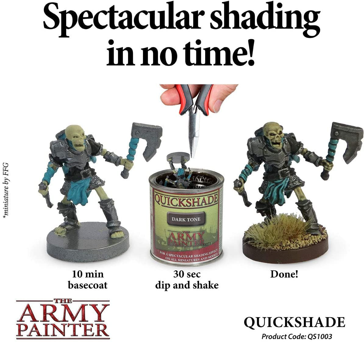 The Army Painter Quickshade Dark Tone Varnish QS1003