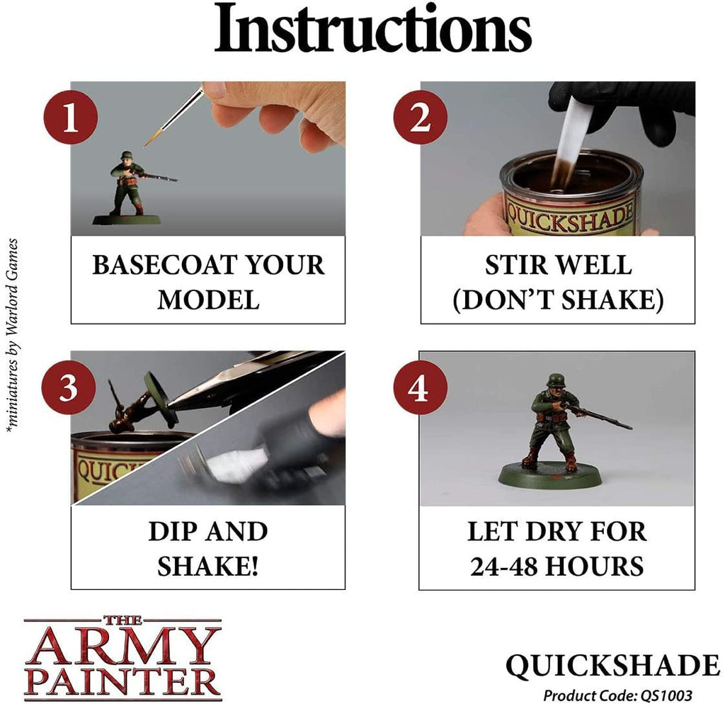 The Army Painter Quickshade Dark Tone Varnish QS1003