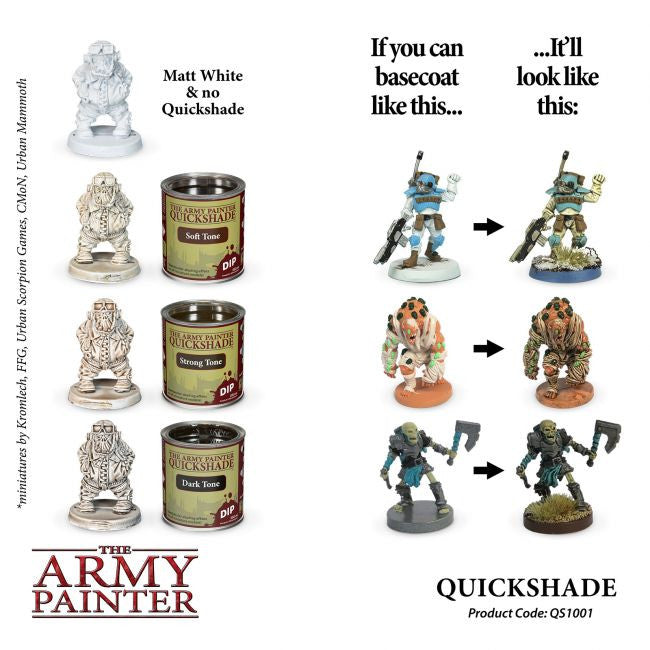 The Army Painter Quickshade Soft Tone Varnish QS1001