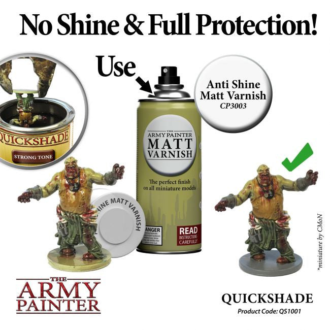 The Army Painter Quickshade Soft Tone Varnish QS1001