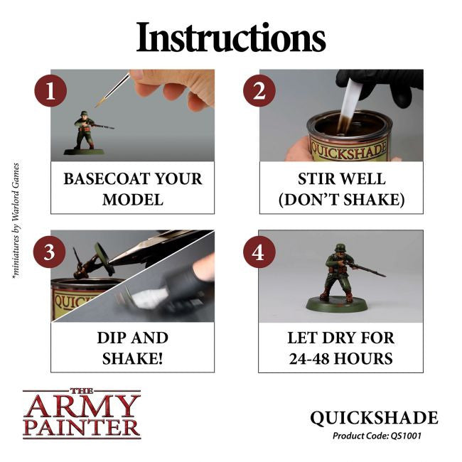 The Army Painter Quickshade Soft Tone Varnish QS1001