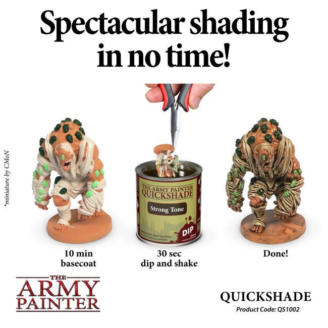 The Army Painter Quick Shade Strong Tone Varnish QS1002