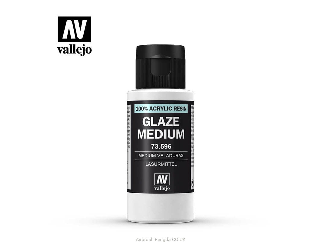 Vallejo Glaze Medium Non Toxic Acrylic Paints 60ml VAL-73596