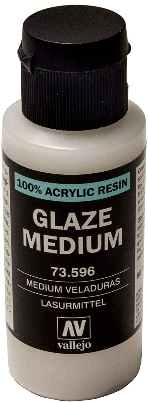 Vallejo Glaze Medium Non Toxic Acrylic Paints 60ml VAL-73596