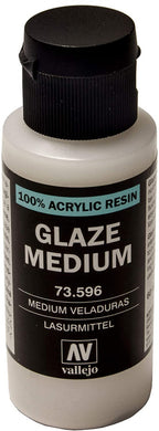 Vallejo Glaze Medium Non Toxic Acrylic Paints 60ml VAL-73596