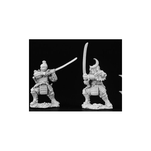 Dungeons and Dragons Reaper Samurai Dark Heaven Legends Miniatures D&D 3460
